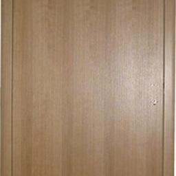 Drzwi wewnetrzne drewniane fornirowane (dąb) bezprzylgowe
